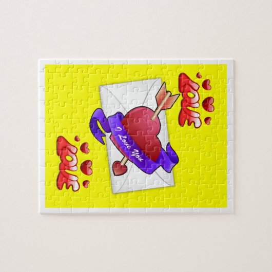 Valentinstag Jigsaw Puzzle (Horizontal)