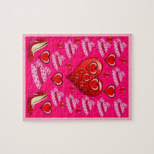 Valentinstag Jigsaw Puzzle (Horizontal)