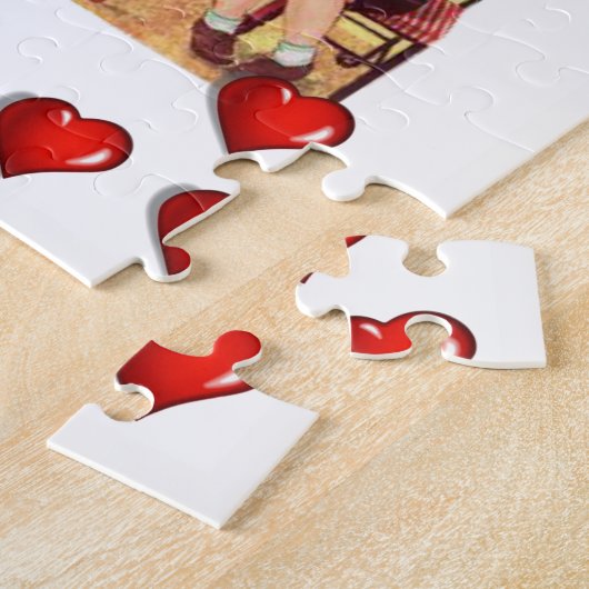 Valentinstag Jigsaw Puzzle (Seite)
