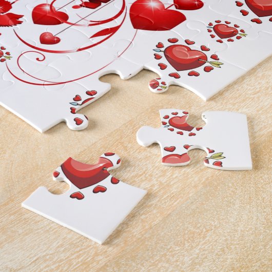 Valentinstag Jigsaw Puzzle (Seite)