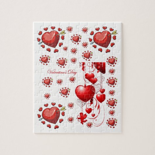 Valentinstag Jigsaw Puzzle (Vertikal)