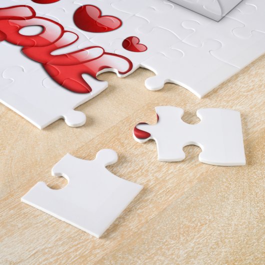 Valentinstag Jigsaw Puzzle (Seite)