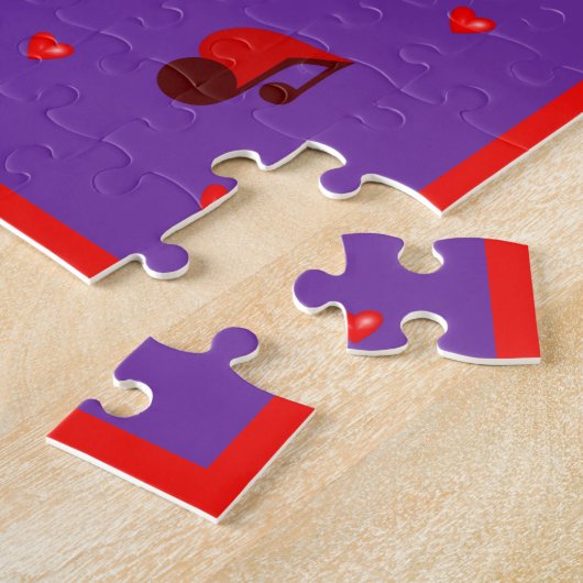 Valentinstag Jigsaw Puzzle (Seite)
