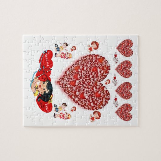 Valentinstag Jigsaw Puzzle (Horizontal)