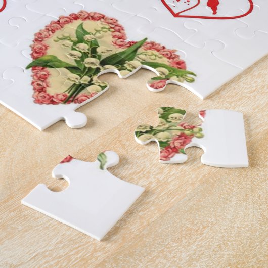Valentinstag Jigsaw Puzzle (Seite)
