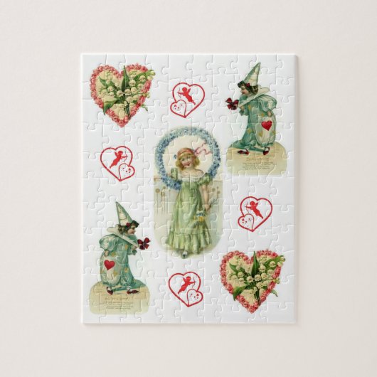 Valentinstag Jigsaw Puzzle (Vertikal)