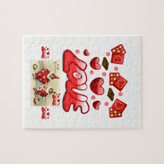Valentinstag Jigsaw Puzzle (Horizontal)