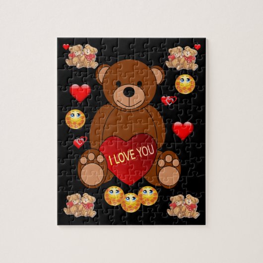 Valentinstag Jigsaw Puzzle (Vertikal)