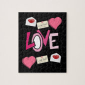 Valentinstag Jigsaw Puzzle (Vertikal)