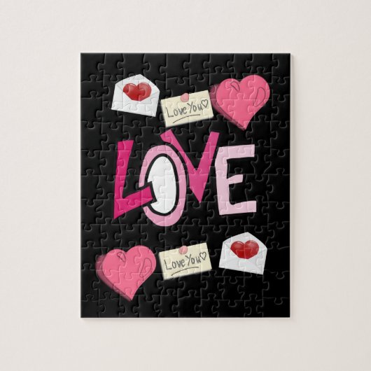 Valentinstag Jigsaw Puzzle (Vertikal)