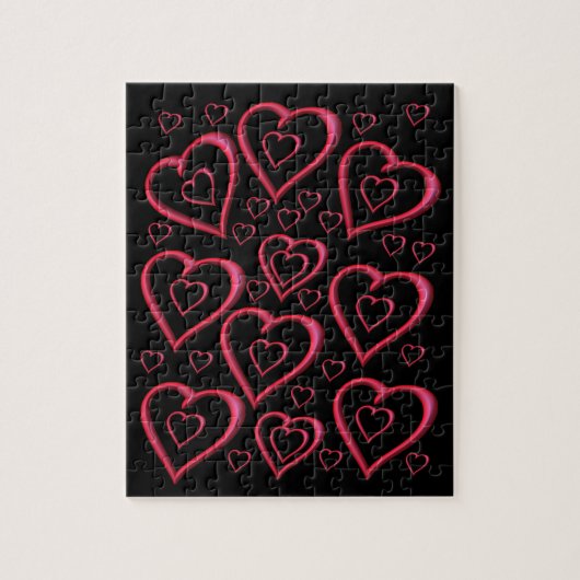 Valentinstag Jigsaw Puzzle (Vertikal)