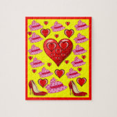 Valentinstag Jigsaw Puzzle (Vertikal)