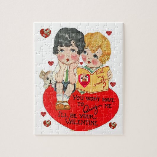 Valentinstag Jigsaw Puzzle (Vertikal)