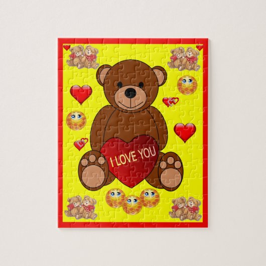 Valentinstag Jigsaw Puzzle (Vertikal)