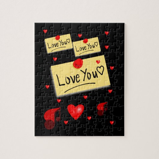 Valentinstag Jigsaw Puzzle (Vertikal)