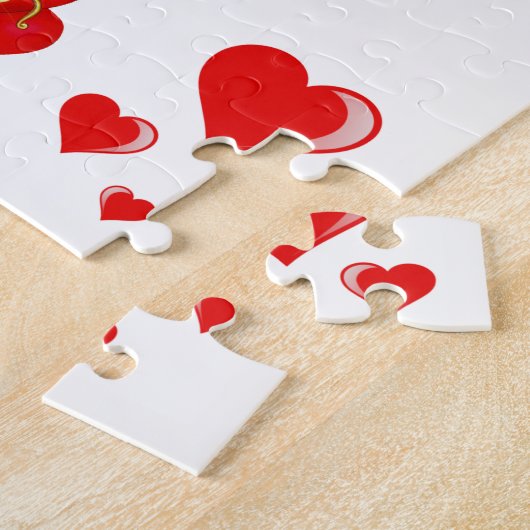 Valentinstag Jigsaw Puzzle (Seite)