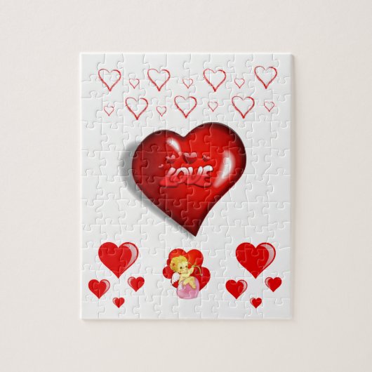 Valentinstag Jigsaw Puzzle (Vertikal)
