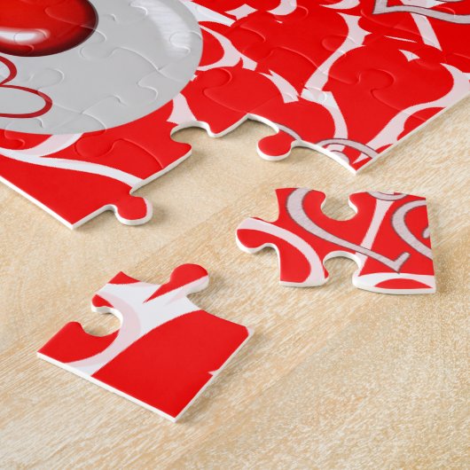 Valentinstag Jigsaw Puzzle (Seite)