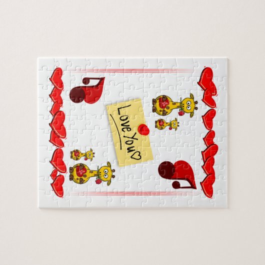 Valentinstag Jigsaw Puzzle (Horizontal)
