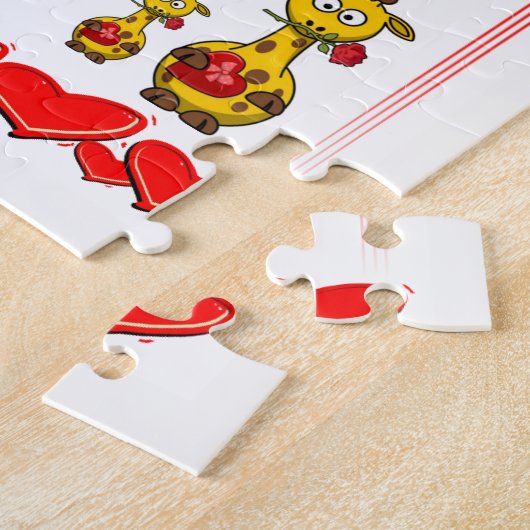 Valentinstag Jigsaw Puzzle (Seite)