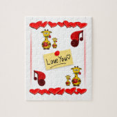 Valentinstag Jigsaw Puzzle (Vertikal)