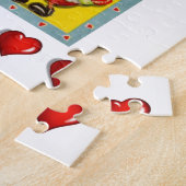 Valentinstag Jigsaw Puzzle (Seite)