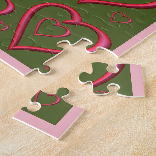 Valentinstag Jigsaw Puzzle (Seite)