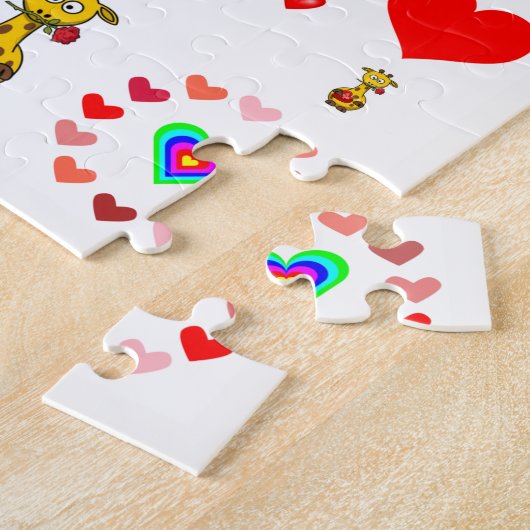 Valentinstag Jigsaw Puzzle (Seite)