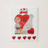 Valentinstag Jigsaw Puzzle (Vertikal)