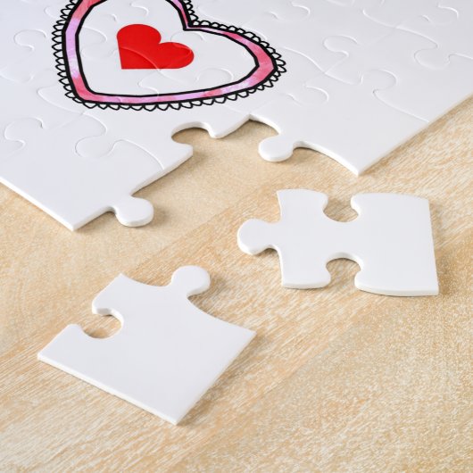 Valentinstag Jigsaw Puzzle (Seite)