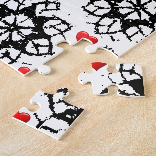 Valentinstag Jigsaw Puzzle (Seite)