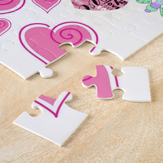 Valentinstag Jigsaw Puzzle (Seite)