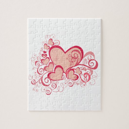 Valentinstag Jigsaw Puzzle (Vertikal)