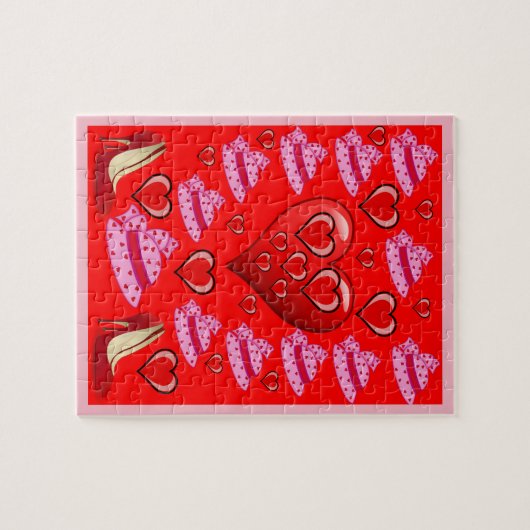 Valentinstag Jigsaw Puzzle (Horizontal)