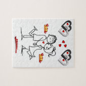 Valentinstag Jigsaw Puzzle (Horizontal)