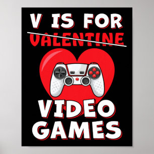 Valentinstag Jugend Jugendjunge Jungen Kinderspiel Poster