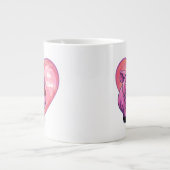 Valentinstag Jumbo-Tasse (Vorderseite)