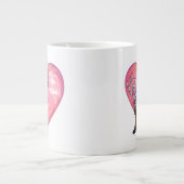 Valentinstag Jumbo-Tasse (Vorderseite)