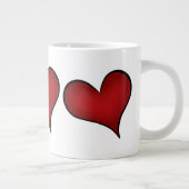 Valentinstag Jumbo-Tasse (Rechts)