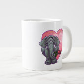 Valentinstag Jumbo-Tasse (Vorderseite Rechts)