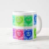 Valentinstag Jumbo-Tasse (Vorderseite Rechts)