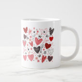 Valentinstag Jumbo-Tasse (Rechts)