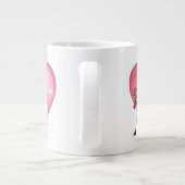 Valentinstag Jumbo-Tasse (Rückseite)