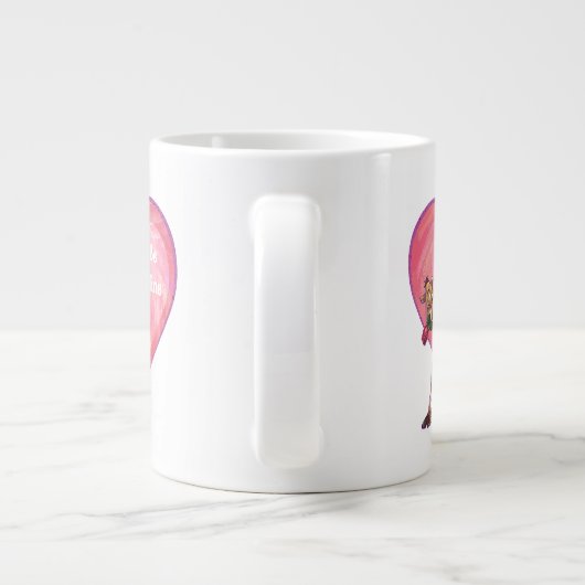 Valentinstag Jumbo-Tasse (Rückseite)