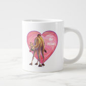 Valentinstag Jumbo-Tasse (Rechts)