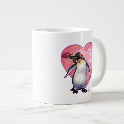 Valentinstag Jumbo-Tasse (Vorderseite Rechts)