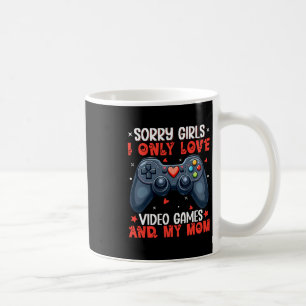 Valentinstag Jungen Kinder Sohn Videospiele Lustig Kaffeetasse