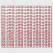 Valentinstag Kaffe Romantik Geschenkpapier (Flach)