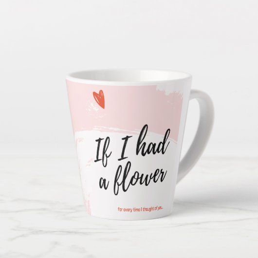 Valentinstag Kaffee-Cup Milchtasse (Rechte Ecke)