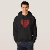Valentinstag Kaffee Lieben ich Grafik Hoodie (Vorne ganz)